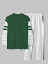 Load image into Gallery viewer, Men&#39;s Simple Colorblock Round Neck Casual Sports Set 0123