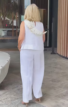 Load image into Gallery viewer, Summer Cotton Linen Pantsuit