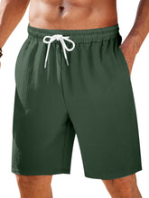 Load image into Gallery viewer, Men's Hawaiian Beach Solid Color Comfortable Solid Color Shorts