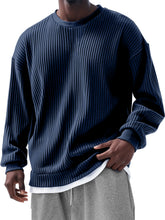 Load image into Gallery viewer, Men's Casual Solid Color Pit Long Sleeve T-Shirt