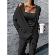 Load image into Gallery viewer, Comfortable Knitted Three-Piece Set