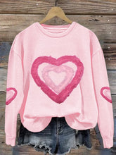 Load image into Gallery viewer, Women's Valentine's Day Printed Long Sleeve Sweatshirt