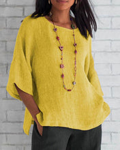 Load image into Gallery viewer, Women&#39;s Casual Summer Linen Shirts Tops