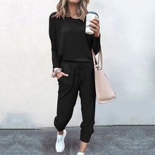 Load image into Gallery viewer, Comfy T-shirt&amp;Pants Two Pieces Set