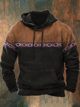 Load image into Gallery viewer, Men&#39;s Retro Ethnic Casual Long Sleeve Hoodie