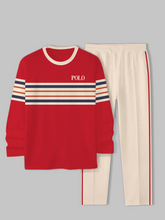 Load image into Gallery viewer, Men's Simple Colorblock Round Neck Casual Sports Set 0110
