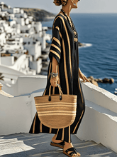 Load image into Gallery viewer, Women'S Contrast Striped Dress