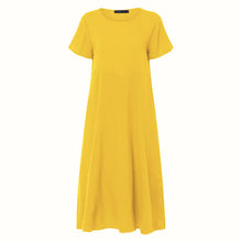 Load image into Gallery viewer, Loose Solid Color Dress