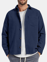 Load image into Gallery viewer, Men's Casual Everyday Corduroy Long Sleeve Shirt