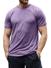 Load image into Gallery viewer, Men's Cotton Basic Casual Versatile Everyday Short-sleeved T-shirt