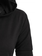 Load image into Gallery viewer, Gothic Solid Color High Low Cape Hoodie