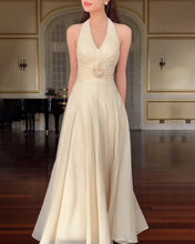 Load image into Gallery viewer, Elegant V-neck Dress