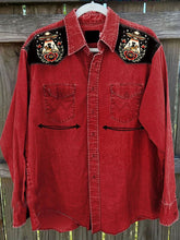 Load image into Gallery viewer, Vintage Cat Alien Abduction Art Print Casual Shirt Jacket