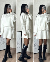 Load image into Gallery viewer, Casual And Versatile Preppy Sweater Set