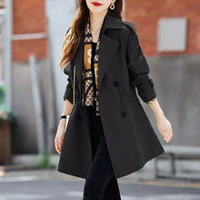 Load image into Gallery viewer, Women's Slimming Mid-Length Reversible Trench Coat