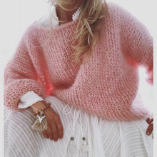 Load image into Gallery viewer, Casual Mohair Warm Knitted Sweater
