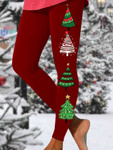 Load image into Gallery viewer, Women's Christmas Print Casual Leggings