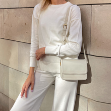 Load image into Gallery viewer, Women's Solid Color Knitted Two-piece Suit