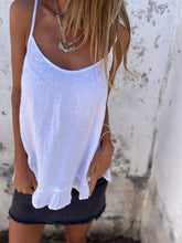 Load image into Gallery viewer, Cotton and Linen Camisole