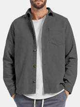Load image into Gallery viewer, Men's Casual Everyday Corduroy Long Sleeve Shirt