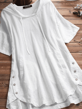 Load image into Gallery viewer, Women&#39;s Loose Casual Cotton Linen Dress