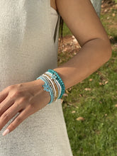 Load image into Gallery viewer, Bohemian 9-piece Butterfly, Flower And Heart Beaded Bracelet