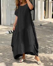 Load image into Gallery viewer, Casual Loose Plus Size Linen Maxi Dress