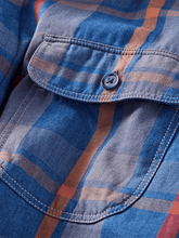 Load image into Gallery viewer, Men's Vintage Western Check Long Sleeve Shirt