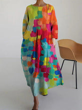 Load image into Gallery viewer, Women's Casual Floral Print Dress