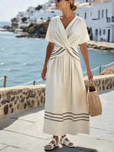 Load image into Gallery viewer, Women'S Loose Striped Print Dress