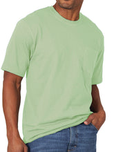 Load image into Gallery viewer, Fashionable And Simple Round Neck Pocket Short-Sleeved Bottoming T-shirt