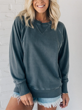 Load image into Gallery viewer, 2024 NEW Women's Ribbed Accent Pocketed Pullover (Buy 2 Free Shipping)