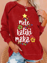 Load image into Gallery viewer, Women'S Christmas Print Casual Sweatshirt