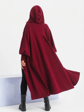 Load image into Gallery viewer, Women&#39;s Halloween Medieval Long Hooded Cape Coat