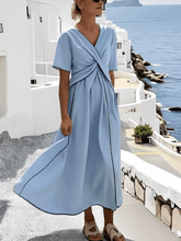 Load image into Gallery viewer, Women'S Loose Striped Print Dress