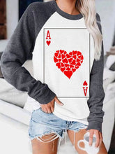 Load image into Gallery viewer, Women's Love Print Casual Sweatshirt