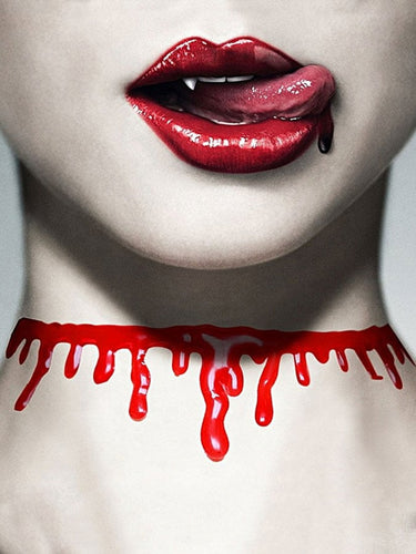 Halloween Bleeding Collar