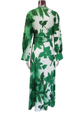 Load image into Gallery viewer, V-Neck Swing Waist Dress