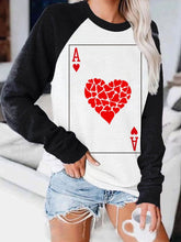 Load image into Gallery viewer, Women's Love Print Casual Sweatshirt