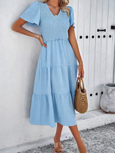 Load image into Gallery viewer, Flattering Polka Dot Dress