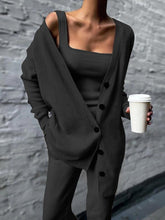 Load image into Gallery viewer, Comfortable Knitted Three-Piece Set