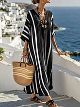 Load image into Gallery viewer, Women'S Contrast Striped Dress
