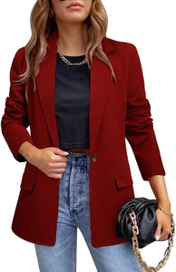 Casual Blazer Pocket Coat