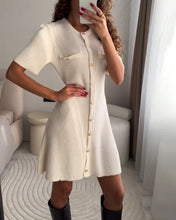 Load image into Gallery viewer, Casual All-match Crewneck Knitted Dress