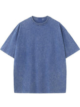 Load image into Gallery viewer, Men's Vintage Washed And Distressed Cotton T-shirt