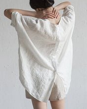 Load image into Gallery viewer, Comfortable Solid Linen Top