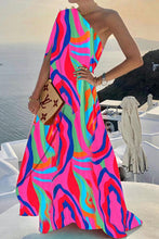 Load image into Gallery viewer, Alyse One Shoulder A-line Elegant Maxi Dress