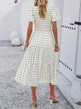 Load image into Gallery viewer, Flattering Polka Dot Dress