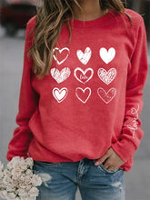 Load image into Gallery viewer, Women's Valentine's Day Nine Palaces Love Heart Casual Sweatshirt