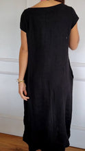 Load image into Gallery viewer, Round Neck Short Sleeve Pocket Dress